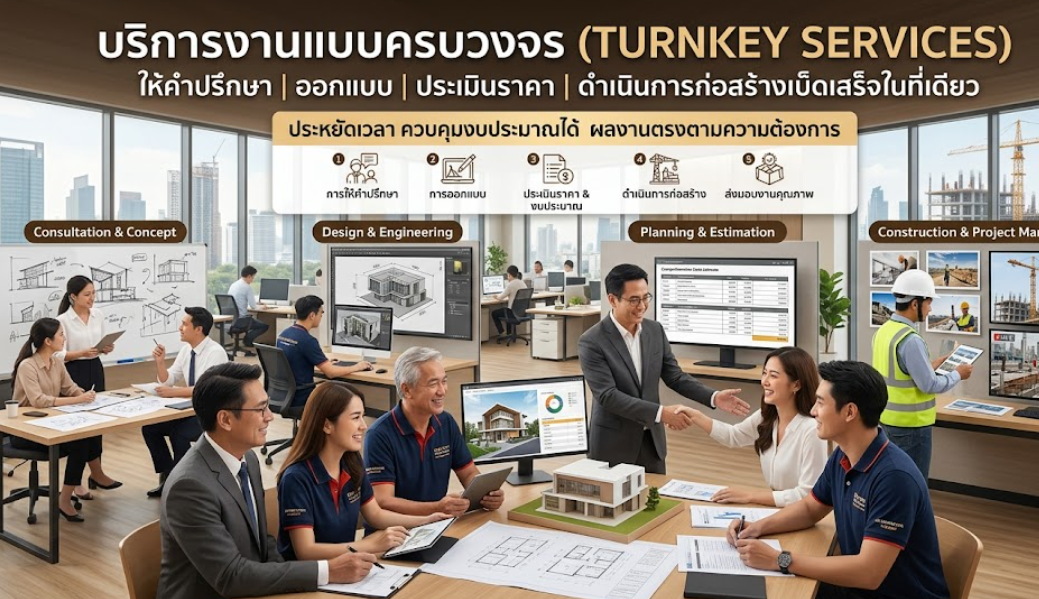 บริการงานแบบครบวงจร